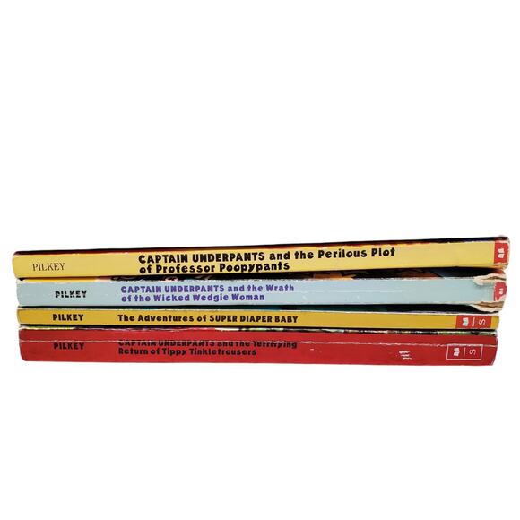 Captain Underpants Book Bundle Adventures of Super Diaper Baby Book - Picture 16 of 16